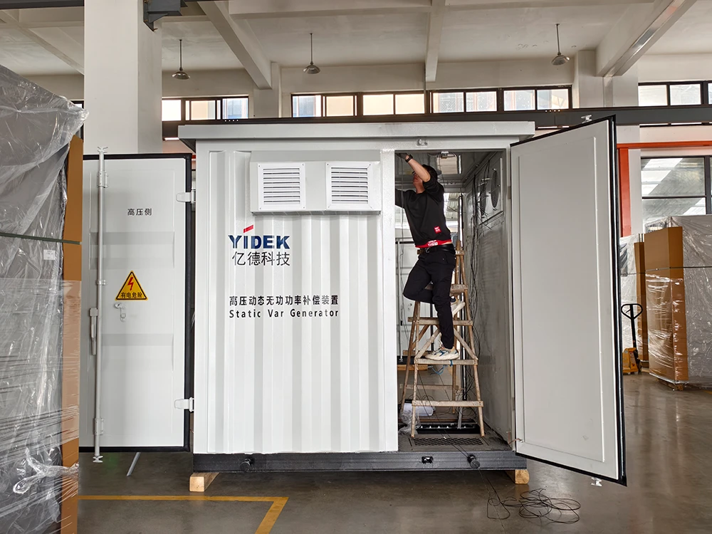 High-voltage power quality cabinet assembly