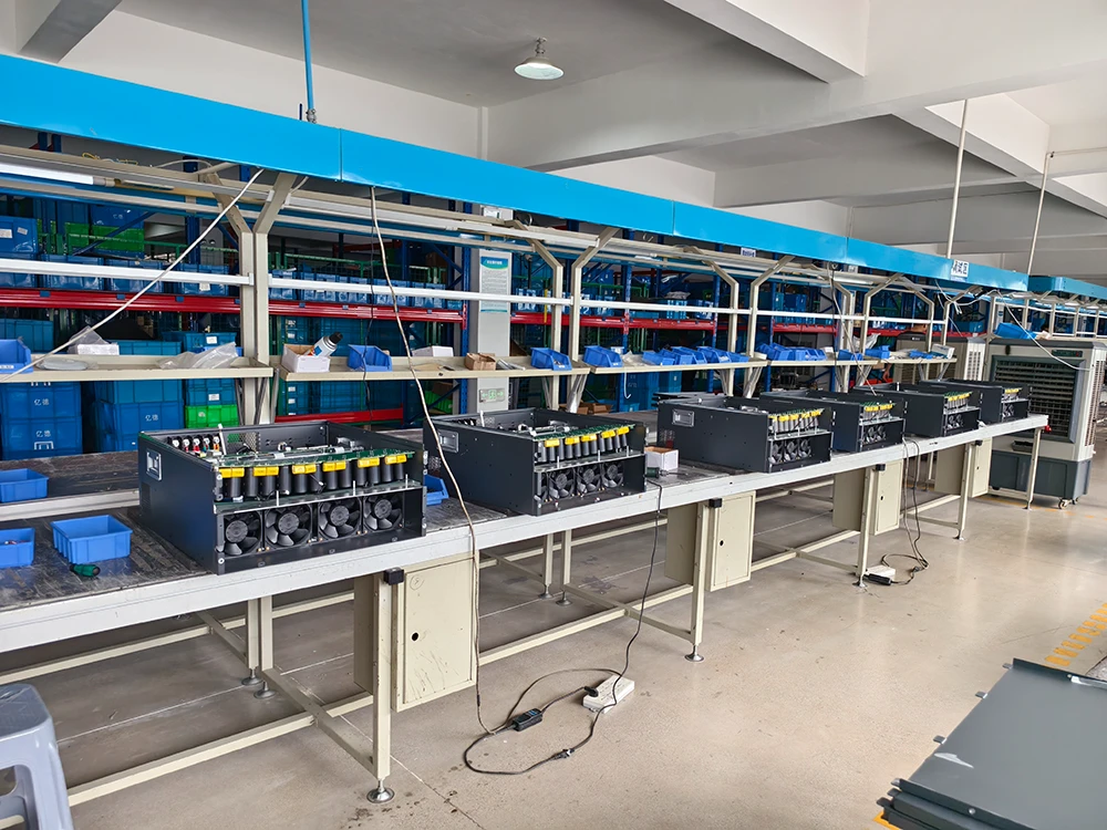 SVG equipment in the YIDEK factory