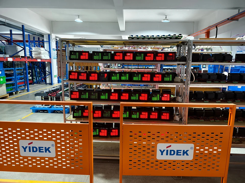 Smart capacitor controllers undergoing batch aging and indication checks