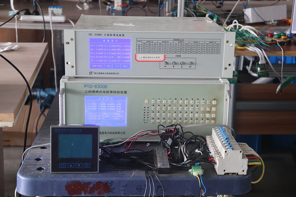 Three-phase electrical measurement verification equipment
